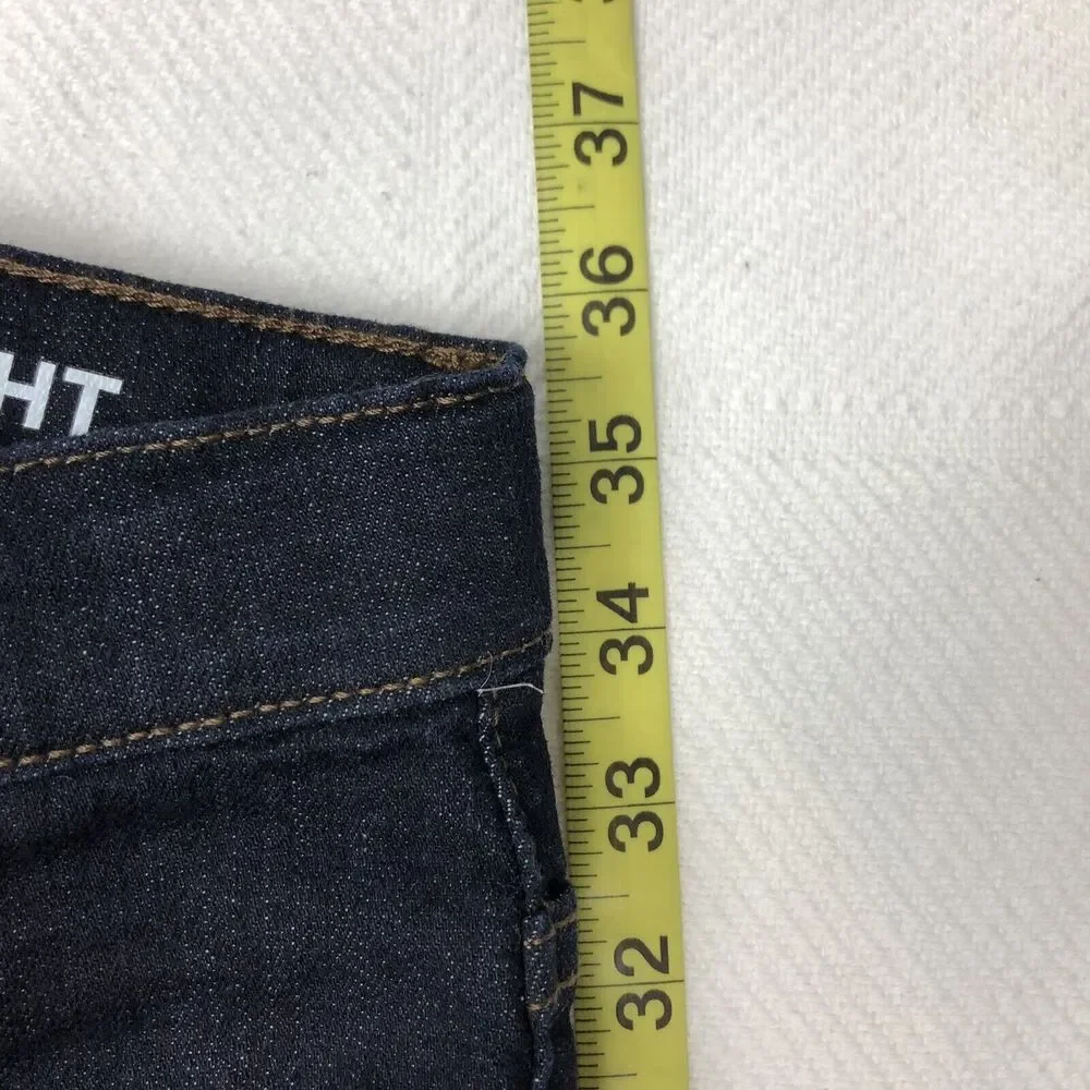 Children's Place Jeans Boys 10 Blue Denim Jeans Adj Waist Stretchy Dark Rinse